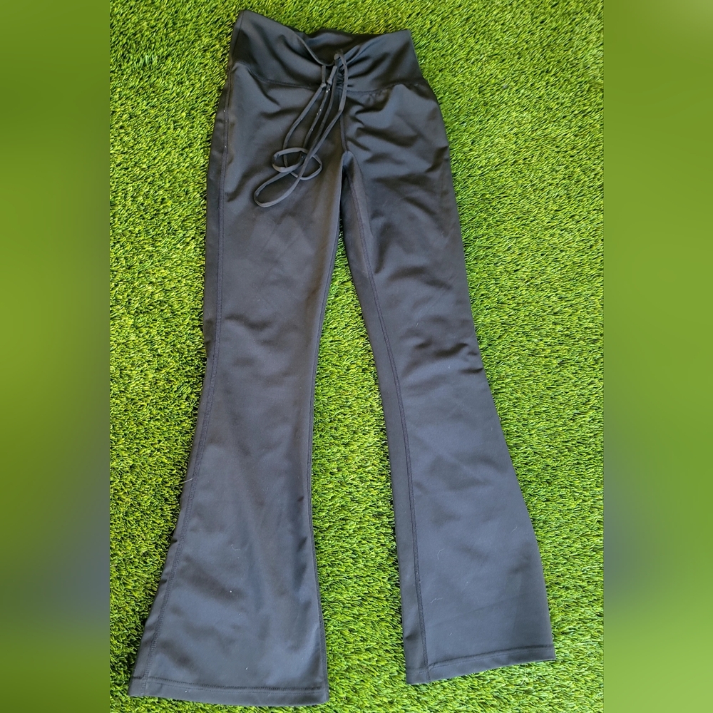 Black Flared  Yoga Pants